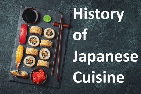 japanese food culture and history